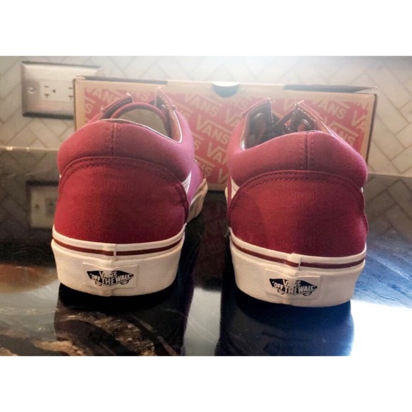 SOLD @35$ Vans Old Skool, Rose/ Maroon Men’s 11 - Picture 3 of 5